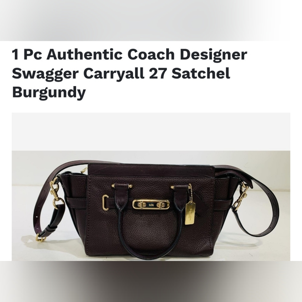 Coach Swagger Carryall